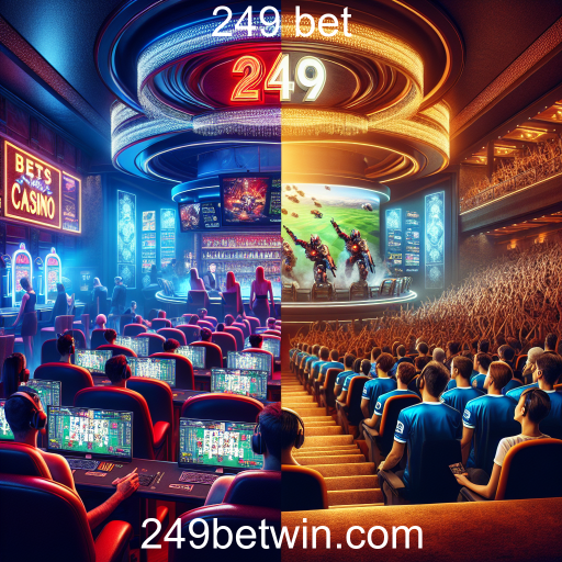A Ascensão dos Esportes Eletrônicos em 249 Bet